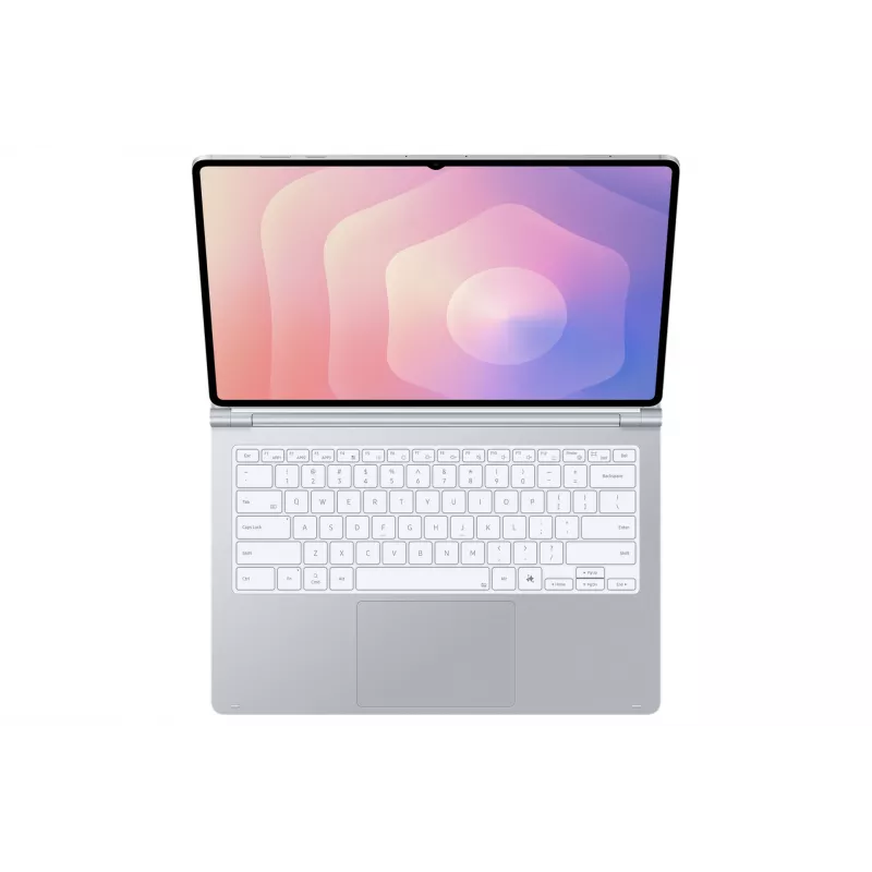 Samsung EF-DX935 QWERTY Englisch Pogo Pin Silber
