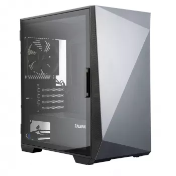 Zalman Z1 ICEBERG Schwarz Computergehäuse Mini Tower