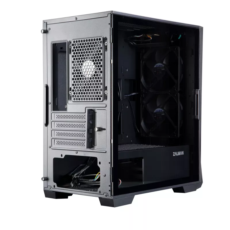 Zalman Z1 ICEBERG Schwarz Computergehäuse Mini Tower