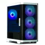 Zalman M4 WHITE Computergehäuse Mini Tower Schwarz, Weiß