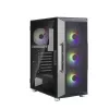 Zalman I3 Neo ATX Mid Tower PC-Gehäuse Mesh-Front für effiziente Kühlung 3 vorinstallierte Lüfter Midi Tower Schwarz