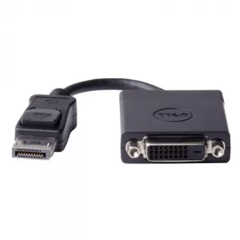DELL 470-AANH Videokabel-Adapter Displayport M DVI-D FM Schwarz