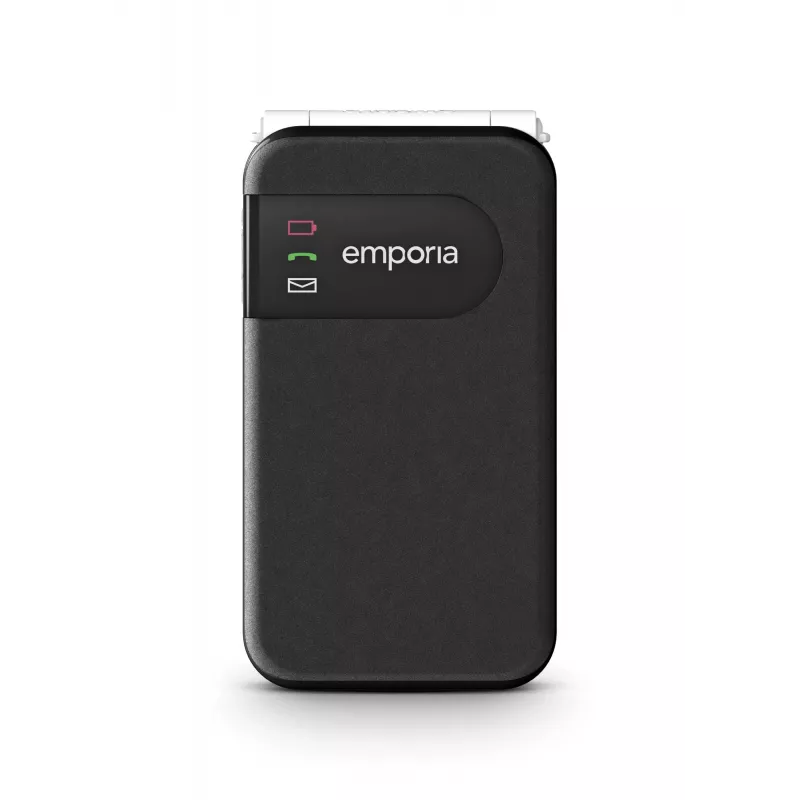Emporia SIMPLICITYglam.4G 7,11 cm (2,8 Zoll) 106 g Schwarz Seniorenhandy