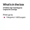 HP 963XL High Yield Magenta Original Tintenpatrone, Magenta, 1 Stk., 1600 Seiten