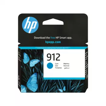 HP 912 Cyan Original Druckerpatrone, Cyan, 1 Stk., 315 Seiten