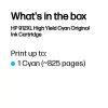 HP 912XL Hohe Kapazität Cyan Original Druckerpatrone