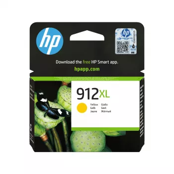 HP 912XL High Yield Gelb Original Druckerpatrone, Gelb, 1 Stk., 700 Seiten