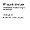HP 912XL High Yield Schwarz Original Tintenpatrone