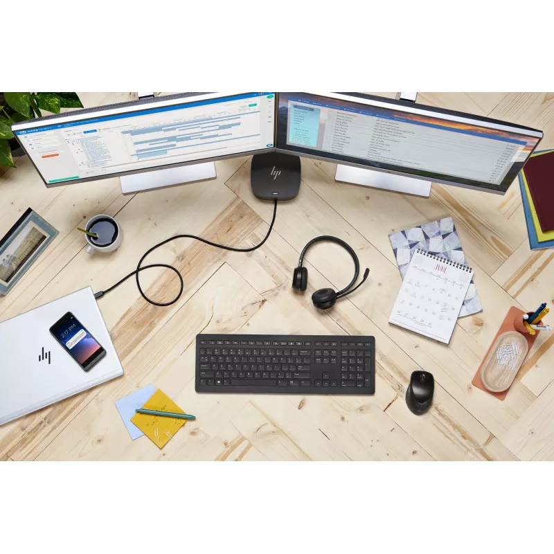 HP USB-C Dock G5 Kabelgebunden USB 3.2 Gen 1 Typ-C Schwarz 100W