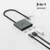 TP-Link UH3020C Schnittstellen-Hub USB Type-C 5000 Mbit/s Grau