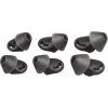 HP Poly Voyager 6200 Medium Ohrstöpsel (2 Stück), Polster/Ring-Set, Schwarz