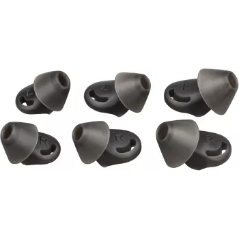 HP Poly Voyager 6200 Medium Ohrstöpsel (2 Stück), Polster/Ring-Set, Schwarz