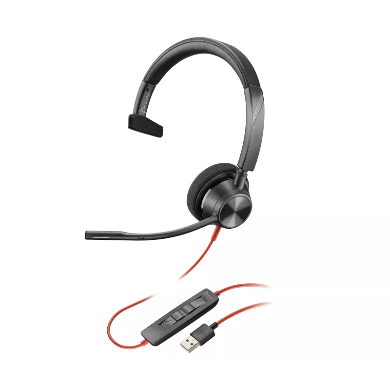 HP Poly Poly Schwarzwire 5220 Stereo USB-A Headset