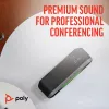 HP Poly Sync 40+ Microsoft Teams zertifiziert USB-A USB-C Speakerphone +BT700 USB-A Adapter