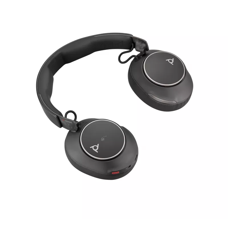 HP Poly Voyager Surround 80 UC Microsoft Teams Certified USB-C Headset +USB-C/A Adapter