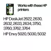 HP 304 2er-Pack Schwarz/Dreifarbig Original Tintenpatronen, Schwarz, Cyan, Magenta, Gelb, Pigmenttinte, 2 St., 120 Seiten, 100 Seiten