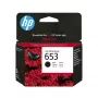 HP 653 Schwarz Original Ink Advantage Patrone, Schwarz, 1 Stk., 360 Seiten
