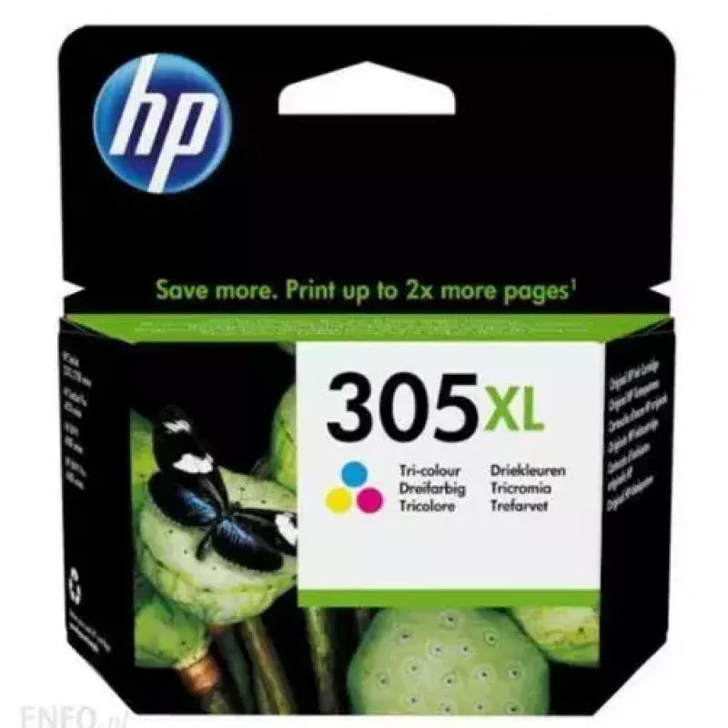 HP 305XL High Yield Tri-color Original Tintenpatrone