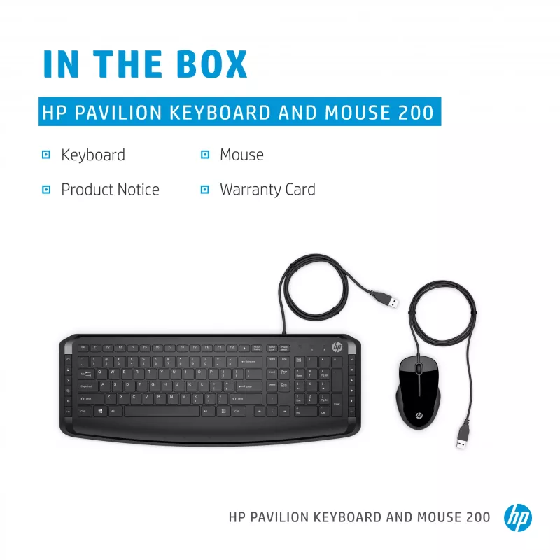 HP Pavilion Tastatur and Maus 200