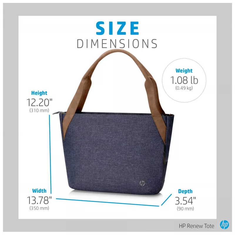 Toploader-Tasche HP Renew 14 Navy Tote