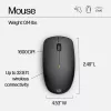 HP 230 Kabellose Maus- und Tastaturkombination, Schwarz, Maus im Lieferumfang enthalten