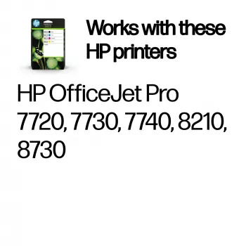 HP 953 4er-Pack Schwarz/Cyan/Magenta/Gelb Original Tintenpatronen