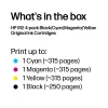 HP 912 4er-Pack Schwarz/Cyan/Magenta/Gelb Original Tintenpatronen