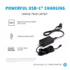 HP 65W USB-C LC Netzteil Laptop Innenbereich 65W Schwarz