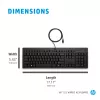HP 125 Kabelgebundene Tastatur