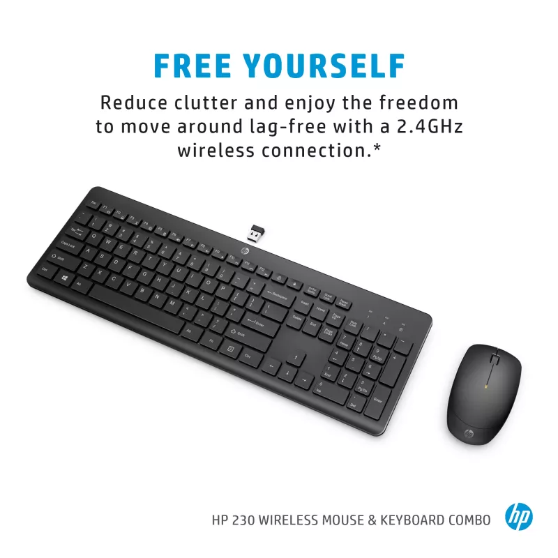 HP 230 Wireless-Maus-und-Tastatur-Kombination