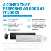 HP 650 Wireless Tastatur and Maus Combo Full-Size-Membran Schwarz
