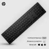 HP 450 Programmierbare kabellose Tastatur Full-size Kabelgebunden & Kabellos Schwarz