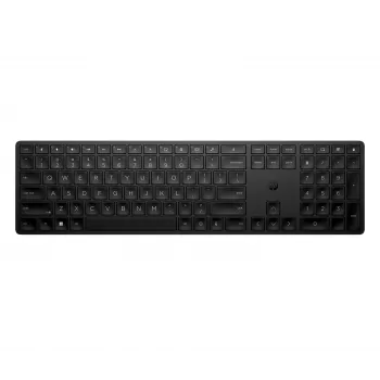 HP 450 Programmierbare kabellose Tastatur Full-Size RF Wireless USB Schwarz