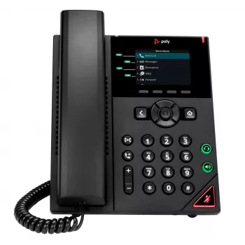 HP Poly VVX 250 4-Line IP-Telefon und PoE-fähig, Schwarz, LCD, 320 x 240 Pixel, HTTPS, ENERGY STAR, RoHS, Federal Communications Commission (FCC), CE