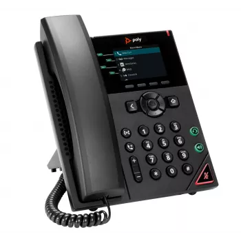 HP Poly VVX 250 4-Line IP-Telefon und PoE-fähig, Schwarz, LCD, 320 x 240 Pixel, HTTPS, ENERGY STAR, RoHS, Federal Communications Commission (FCC), CE