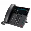 HP Poly VVX 450 12-Leitungs-IP-Telefon und PoE-fähig, IP-Telefon, Schwarz, Kabelgebundener Hörer, 12 Leitungen, LCD, 10,9 cm (4,3 Zoll)