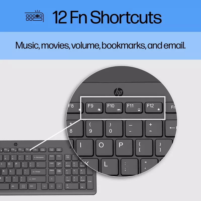 HP 150 Kabelgebundene Tastatur Full-Size USB Schwarz 1m Kabel