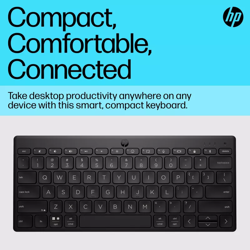 HP 350 Compact Multi-Device Bluetooth Tastatur