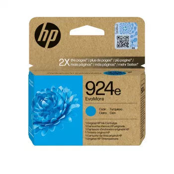Tintenpatrone HP 924e EvoMore Cyan (Original, Hohe XL-Reichweite, 1 Stk.)