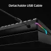 Mechanische Gaming-Tastatur Kingston (HyperX) Alloy Rise 75 – kompaktes 75%-Layout, kabelgebunden, Modell 7G7A4AA#ABD