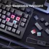 Mechanische Gaming-Tastatur Kingston (HyperX) Alloy Rise 75 – kompaktes 75%-Layout, kabelgebunden, Modell 7G7A4AA#ABD