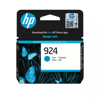 Cartridge HP 924 Cyan Original Ink 4K0U3NE#301