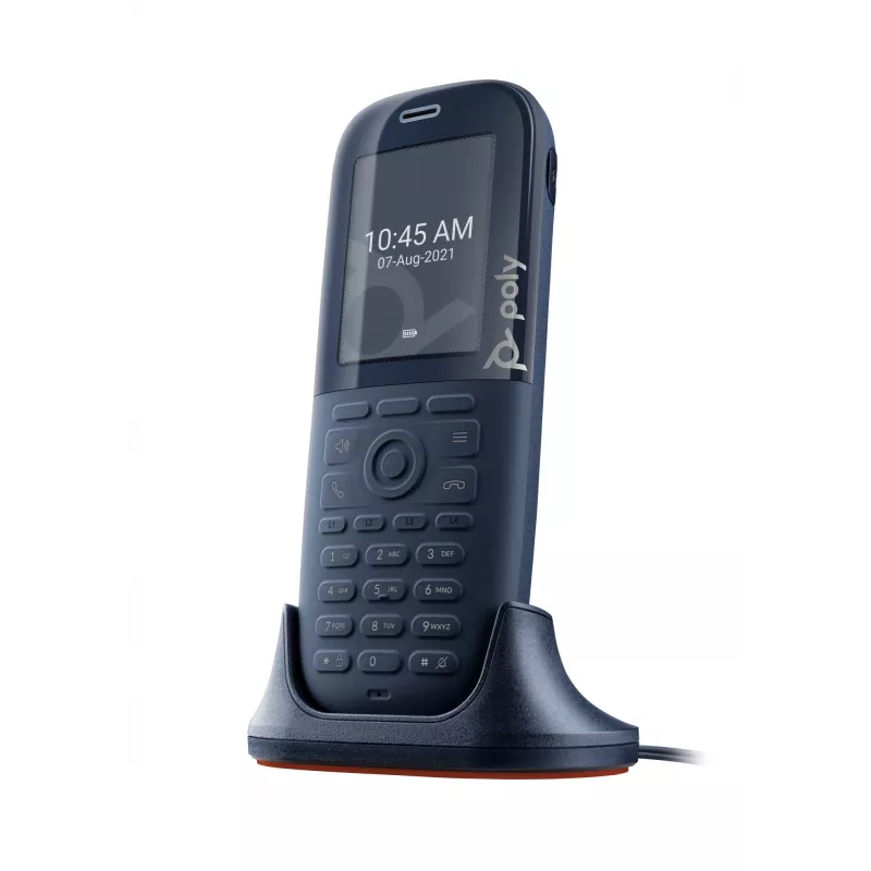 HP Poly Rove 30 DECT-Mobilteil, Schwarz, TFT, 240 x 320 Pixel, ENERGY STAR, 300 h, 18 h