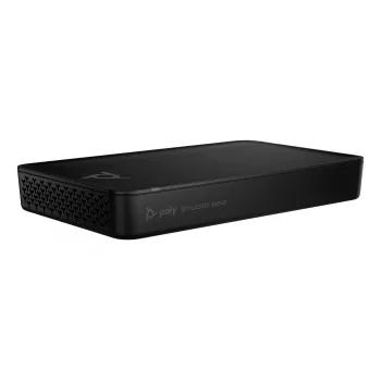 HP Poly 45W 2.5Gbps PoE++ Adapter mit Magneten /0,23M CAT6A Kabel mit Netzkabel