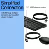 HP Wired Desktop 320MK Maus und Tastatur