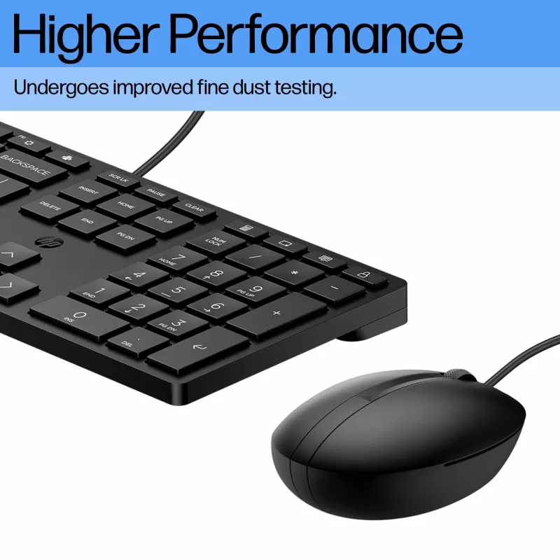 HP Wired Desktop 320MK Maus und Tastatur