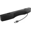 Soundbar-Lautsprecher Dell SB725, kabelgebundene Konferenz-Soundbar, 3,6 W RMS, 90 dB, schwarz, 298×40×34,5 mm