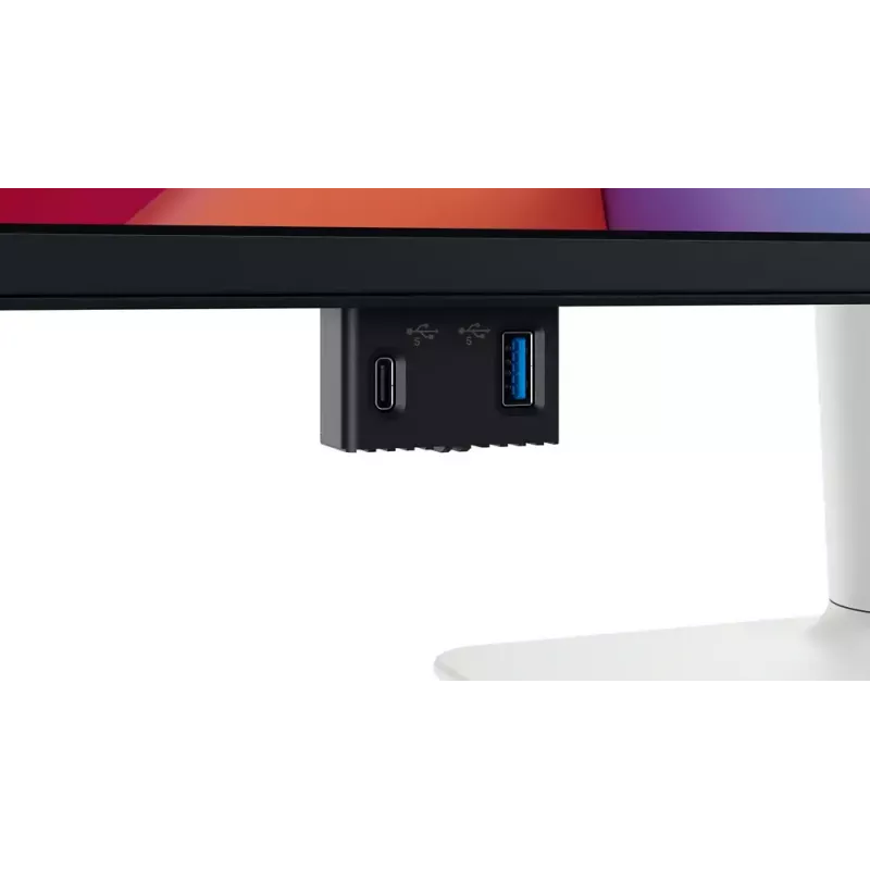 Computermonitor Dell S2725DC 27 Zoll 2560×1440 QHD LCD 8 ms 16:9 178° USB 3.2 Gen1 Lautsprecher höhenverstellbar VESA Weiß