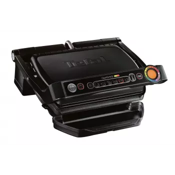 Kontaktgrill Tefal GC7148 — 2000 W, Edelstahlgehäuse, rechteckig, einstellbarer Thermostat, Grillfläche, 365×365×175 mm
