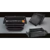 Kontaktgrill Tefal GC7148 — 2000 W, Edelstahlgehäuse, rechteckig, einstellbarer Thermostat, Grillfläche, 365×365×175 mm